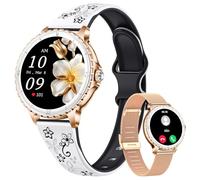 CIVO Reloj Inteligente Mujer con Llamadas: 1.27" Deportivo Smartwatch Compatible Android iOS - Oro Rosa Fitness Smartwatch Cuenta Pasos Impermeable IP67