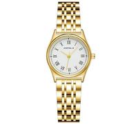 CIVO Reloj Mujer Dorado Pequeño: Acero Inoxidable Elegante - Vintage Números Romanos Relojes de Pulsera Analogico de Cuarzo Clásicos