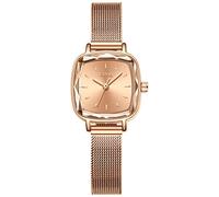 CIVO Reloj Mujer Oro Rosa Inoxidable Diseñador Señoras Acero Minimalista Impermeable Simple Moda Cuarzo Analógicos