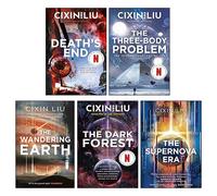 Cixin Liu 5 Books Collection Set (The Wandering Earth, The Dark Forest, The Three-Body Problem, Death's End & The Supernova Era)