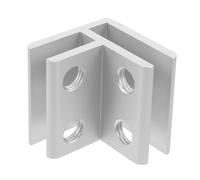 CIYODO 1 Juego Abrazadera de Aluminio para Soporte de Estante para Jardinería y Clips de Fijación y Estables Instalación Rápida y para Cocinas y Decoración Interior