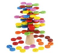 CIYODO 1 Juego Bloques De Rompecabezas Playthings para Bebé Apilando Bloques De Construcción Apilar Bloques para Juguete De Apilamiento para De Madera Colorful