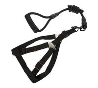CIYODO 1 Juego Correa de Perro Mascota Auto arneses para Perros bozal Escapar criar SOGA peitoral para cão Dog Harness arnés Ajustable para Perros arnés de Nailon para Perros Nylon Black