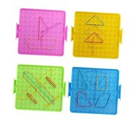 CIYODO 1 Juego De Tablero para Uñas Material Didáctico Tablero para Uñas De Matemáticas Juguete Educativo para Tablero para Uñas Creativo Juguete Educativo para Instrumento De