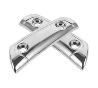 CIYODO 1 Par de Protectores de Acero para Botas de Patinaje de Hielo Línea, Resistentes al Desgaste, Color Plata, Mejora la Apariencia y Protege los Patines