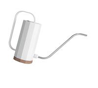 CIYODO 1 regadera de plástico con caño Largo de Acero Inoxidable para regar Las Plantas con precisión para el jardín y el balcón, Ligera y práctica, Elegante diseño nórdico, Color