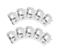 CIYODO 10 piezas Clip de Cinturón Metálico Tornillos para Taladro Soporte para Herramientas Eléctricas Instalación Rápida y Diseño Elegante Compatible con Destornilladores y Llaves de