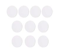CIYODO 10 Piezas de Tablero Redondo de Algodón Puro para Pintura al Óleo, Adecuado Técnicas, Adecuado para Estudiantes y Aficionados en Creación Artística DIY