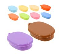 CIYODO 10 Piezas Mini Caja De Almuerzo Simulada Cocina En Miniatura De Casa De Muñecas Accesorios De Cocina En Miniatura Contenedores De Comida En Miniatura El Plastico