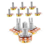 CIYODO 10 Piezas Potenciómetro De Precisión Potenciómetro Giratorio Accesorios Electrónicos Para Bricolaje Control De Audio Aplicación De Guitarra Eléctrica Trimmer Horizontal Resistencia