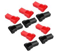 CIYODO 10 Piezas Protector de Bornes Batería Coche Tapas Terminales Positivas y Negativas Resistentes al Calor Cubiertas Conectores Aplicables para Mantenimiento Seguro