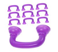 CIYODO 10 Piezas Teléfono Juguete para Auricular Simulado Morado Juguetes Auditivos para Entrenamiento de Pronunciación Mejora Habilidades Comunicativas Casa y Educación Temprana