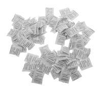 CIYODO 100 Piezas Paquete de Bolsitas de Gel de Sílice Desecante Absorbentes para Ropa Joyas