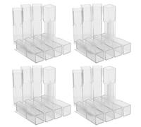 CIYODO 100 Unidades Cuvettes de Plástico Cuadradas Transparentes con Ventanas Ópticas para Análisis Colorimétrico y Experimentos Científicos Laboratorio