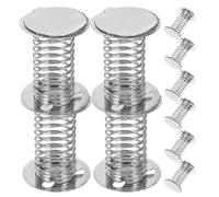 CIYODO 12 Piezas Bases de Muelles Adhesivas Doble Cara para Juguetes DIY Muñecas Movimiento Oscilante para Decoración Coche y Hogar