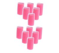 CIYODO 12 piezas Rodillos de Esponja Suaves para Dormir Rizadores sin Calor para Cabello Corto y Herramientas Cómodas para Peinado DIY Protección Capilar Nocturna