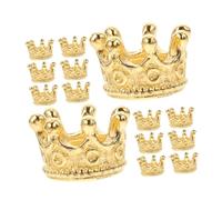 CIYODO 120 Piezas De Accesorios Para Hacer Joyas Pequeñas Coronas Para Manualidades Colgantes De Dijes Para Manualidades Cuentas Estéticas De De Imitación Para Hacer