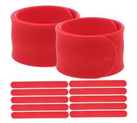 CIYODO 12piezas Pulsera de Grifo de Silicona Lisa para Manualidades Fiestas Escolares Colorear Pulseras de Silicona