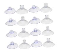 CIYODO 16 Piezas Transparent PVC Cat Window Perch Suction Cups Strong Vacuum Replacement For Cat Hammock Glass Mount Easy Repair and Secure Attachment