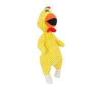 CIYODO 1Pc Juguete Lindo Masticable Raza Dachshund Oruga Mat Conejillo De Indias Jaula Peluda Perros Divertido Peludo Mascota Chirriadores Dawg Conejo De Peluche Pollito
