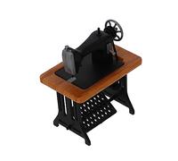 CIYODO 1pieza Mini Máquina De Coser Retro para Decoración De Casa De Muñecas Accesorio para Crear Elegantes Espacios Infantiles
