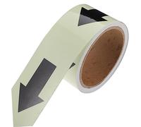 CIYODO 1rollo Cinta Luminosa Adhesiva Para Indicación Y Navegación Cinta Fluorescente De Alta Visibilidad Para Escaleras Y Pasillos Para Interiores Y Exteriores Pvc Resistente