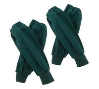 CIYODO 2 Pares Mangas de Brazo de Algodón 2 Pares, de Antebrazo Reutilizables Puños Elásticos Antideslizantes, Tamaño Pequeño 33 Cm, para Enfermería, Hospital, Cocina y Jardinería