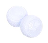 CIYODO 2 Piezas Balones de Práctica de Golf Planos de Goma Sintética | Entrenamiento Profesional y Práctica de Golf, para Principiantes, Accesorio Práctico, Formato Plano