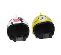 CIYODO 2 Piezas de Casco para Pollos Gorra Protectora para Pollos Protección Solar Y contra La Lluvia Diseño Moderno para de Corral Pequeñas