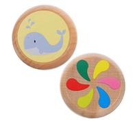 CIYODO 2 Piezas Juguetes de yoyo Education para Principiantes Objetivo Bola de yoyo yoyó Bolas de yoyo yoyos a Granel Accesorios yoyó Truco yoyó de Madera