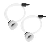 CIYODO 2 piezas Manguera para Envasadora al Vacío Tubo Adaptador para Sellado Seguro y Almacenamiento Fresco Accesorio para Cocina y Uso Doméstico