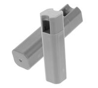 CIYODO 2 Piezas Pesas para Cuerda de Cortina Pesas para Cuerdas de Persiana con Mango Antiviento para Cortinas de Rodillo y Accesorios de Persiana Color Gris