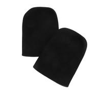 CIYODO 2 Piezas pies antideslizantes accesorios para sillas de ruedas fundas reposapiés para sillas de ruedas funda reposapiés para neopreno Negro