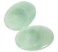 CIYODO 2 piezas Placa de Desguace Mini de Piedra Natural para Masaje Facial y Corporal Herramienta Portátil para Raspar y Aliviar el Estrés Mejora Suave y Práctica