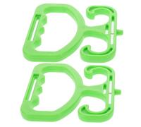 CIYODO 2 Piezas Soporte para Bolsa De Compras Bolsas De Plástico para Supermercado Soporte para Tanque De Titular De La Bolsa De Compras Bolsas De Comestibles El Plastico Green