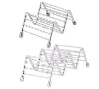 CIYODO 2 Piezas Soportes de Acero Inoxidable para Tacos y Burritos Resistentes y Prácticos para Cocina y Presentación Casa Diseño para Comida Vertical y Facilitar Preparación
