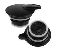 CIYODO 2 Piezas Tapa de Repuesto para Cafetera Hk- de Cubierta Sellante de Plástico Resistente para Jarra de Café y Tetera Eléctrica Fácil de Limpiar Accesorio Doméstico Elegante