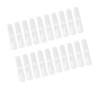 CIYODO 20 Piezas Caja Organizadora Transparente para Bolígrafos PVC Estuche Portátil para Bolígrafo para Almacenamiento y Exhibición Sencilla