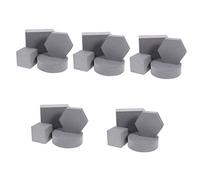 CIYODO 20 Piezas Carril de la Foto del Cubo Fondo de fotografía de Producto Accesorios de Foto de Cubo Accesorios Maquillaje Accesorios fotografia Accesorios de Fondo de fotografía Grey