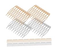 CIYODO 20 Piezas Metal Veil Combs Kit Teeth Side Hair Pins For Bridal Wedding Updo Durable Diy Hair Accessory For Women And