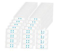 CIYODO 240 piezas Cintas Faciales Adhesivas para Levantamiento y Reducción de Arrugas Unidades Transpirables Parches V Shape para Reafirmar y Estirar la del Rostro y Papada Diario para