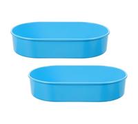 CIYODO 2piezas Bandeja Dispensadora para Medicamentos Organizador de Pastillas Bandeja para Herramientas Médicas para Clínicas y Hospitales