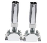 CIYODO 2Piezas Clip de Varilla para Trapeador de Metal Adaptador Fregona para Uso y Negocios Compatible con Diversas Barras de Trapeador el Rendimiento