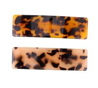 CIYODO 2piezas Clip Para De Caballo Resorte Para Mujer Estilo Vintage Pinzas Pelo Medianas Pasador Elegante Pelo