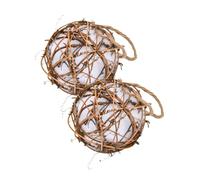 CIYODO 2piezas Juguete Masticable para Aves De Ratan y Bola Colgante para Periquitos y Agapornis Material Natural y Duradero Diversión Asegurada para Mascotas