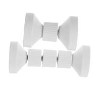 CIYODO 2piezas Tope Antivibraciones Ajustable Para Cabeceros y Camas Kit Reforzador Con Rosca Soporte Anti-movimiento Para Armarios Sofás y Muebles Unidades Mediano y Extra Grande Color