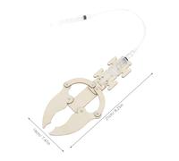 CIYODO 3 Juegos Kit Brazo Robótico Hidráulico de Madera Stem Biónico Educativo DIY para Ciencia Mecánica