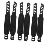 CIYODO 3 Pares Correas de Pedal de Bicicleta Ajustables de Plástico de Antideslizantes para Bicicletas Estáticas y Ejercicio Accesorios para Pedaleador de Piernas y Brazos Compatibles