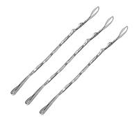CIYODO 3 Piezas Cuerdas de Escalada de Alta Resistencia con Doble Extensores Estables para Hamacas y Entrenamiento y Exterior