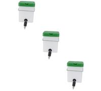 CIYODO 3 Piezas Fuente de Agua de Conejo Bebedero para Conejos Bebedero Conejos biberones Conejito Mini Comida Botella Equipo para Beber Dispositivo automático de Agua el plastico